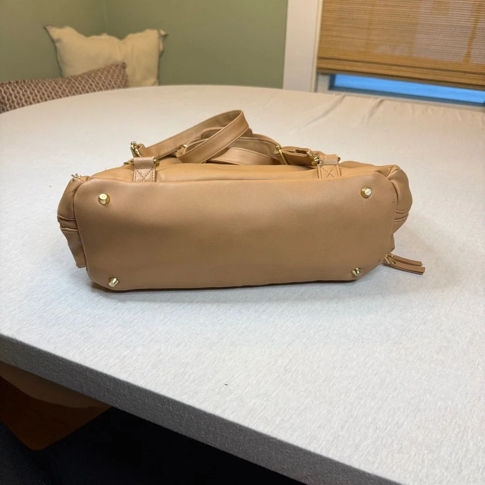 Ayla Diaper Bag - Tan
